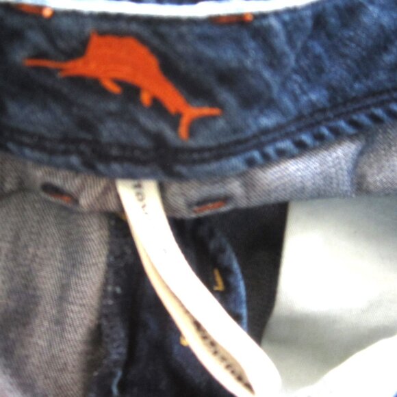 Tommy Bahama EUC 34x30 Standard Jeans Straight Leg Cotton Tencel 34 30 Blue B - Picture 8 of 10